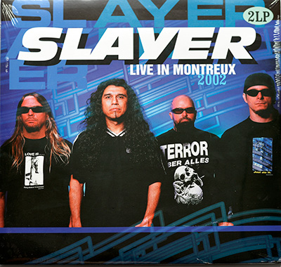 SLAYER - Live in Montreux 2002  album front cover vinyl record